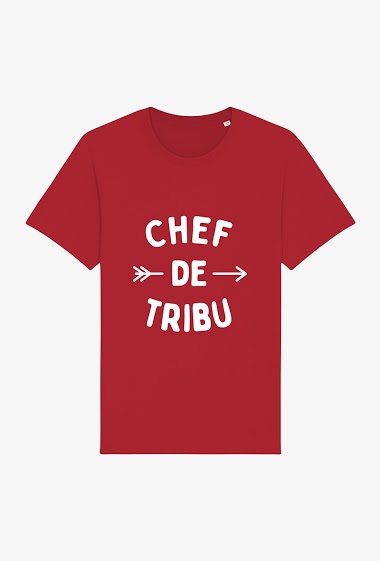 Mayorista Kapsul - T-shirt Adulte I - Chef de tribu.