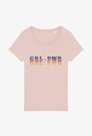 Wholesaler Kapsul - T-shirt Adulte I - Grl pwr.