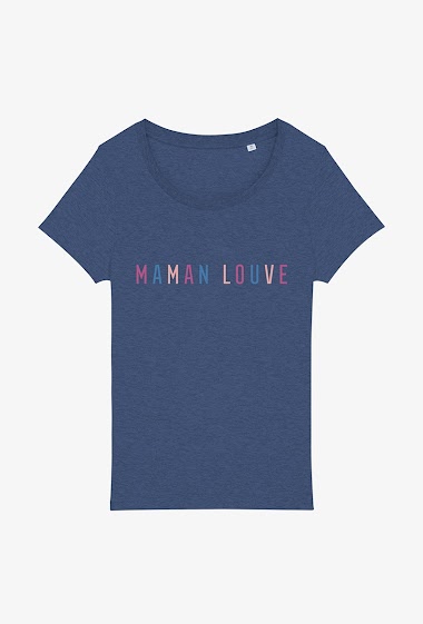 Grossiste Kapsul - T-shirt Adulte I - Maman louve