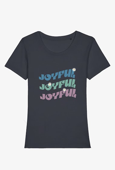 Grossiste Kapsul - T-shirt adulte - Joyful