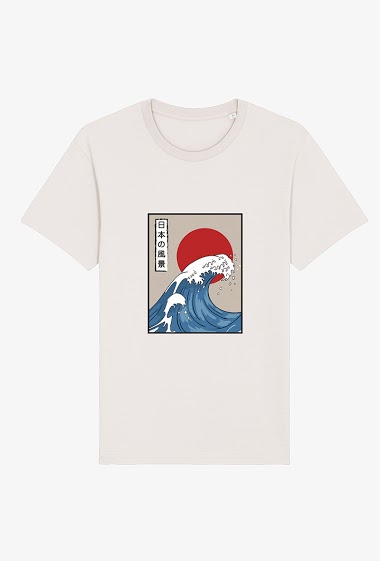 Grossiste Kapsul - T-shirt Adulte - Kanagawa