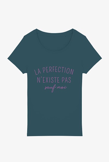 Großhändler Kapsul - T-shirt adulte - La perfection n'existe pas, sauf moi