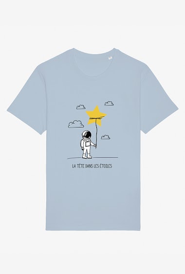 Großhändler Kapsul - T-shirt Adulte - La tête dans les étoiles