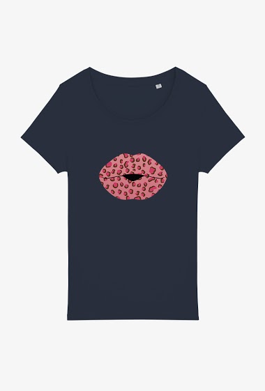Großhändler Kapsul - T-shirt Adulte - Leopard lips