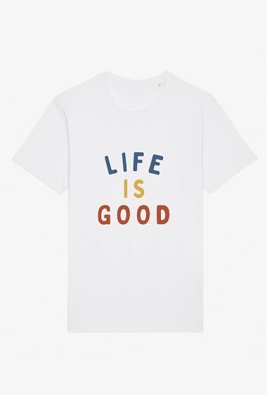Großhändler Kapsul - T-shirt adulte - Life is good