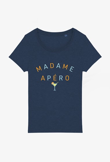 Wholesaler Kapsul - T-shirt adulte - Madame apéro.