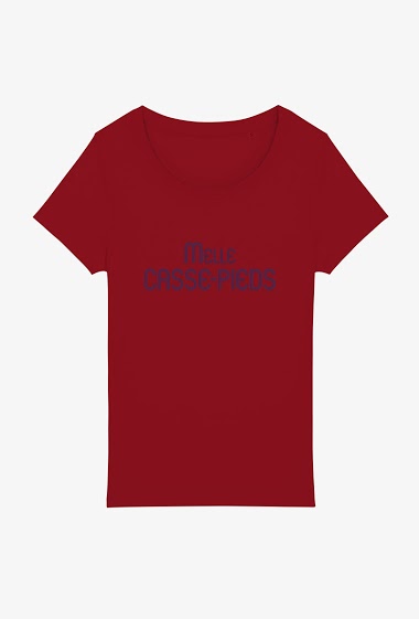 Mayorista Kapsul - T-shirt adulte - Mademoiselle casse-pieds