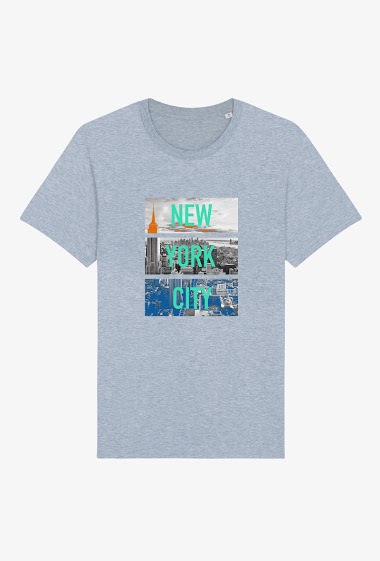 Mayorista Kapsul - T-shirt Adulte - New york city