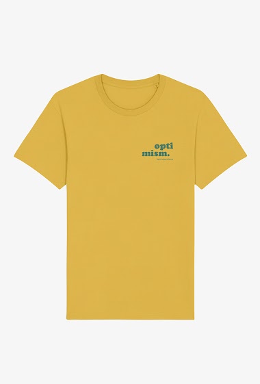 Grossiste Kapsul - T-shirt adulte - Optimism rollin'
