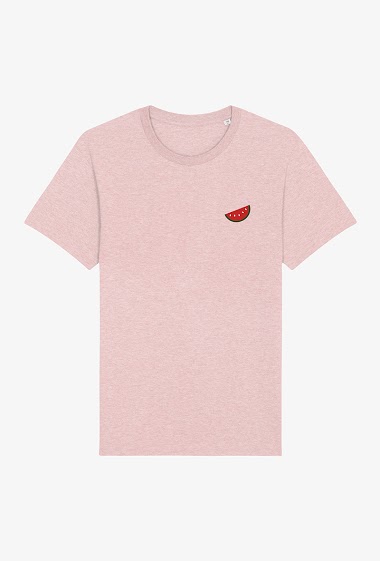 Grossiste Kapsul - T-shirt adulte - Pastèque cœur coupe femme