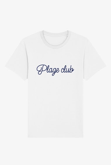 Mayorista Kapsul - T-shirt Adulte - Plage club