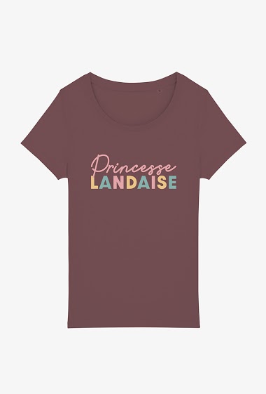 Mayorista Kapsul - T-shirt adulte - Princesse landaise