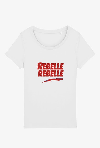 Mayorista Kapsul - T-shirt Adulte - Rebelle rebelle éclair