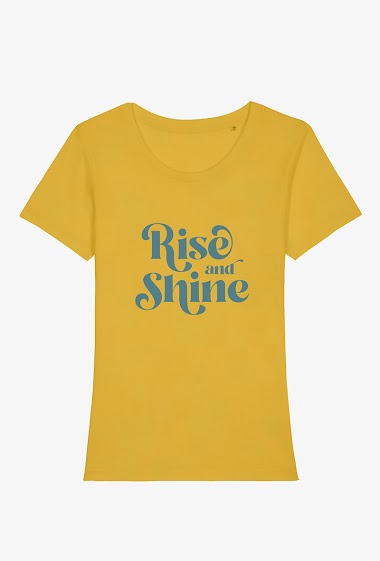 Mayorista Kapsul - T-shirt Adulte - Rise and shine