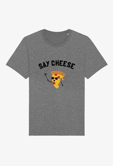 Großhändler Kapsul - T-shirt Adulte - Say cheese