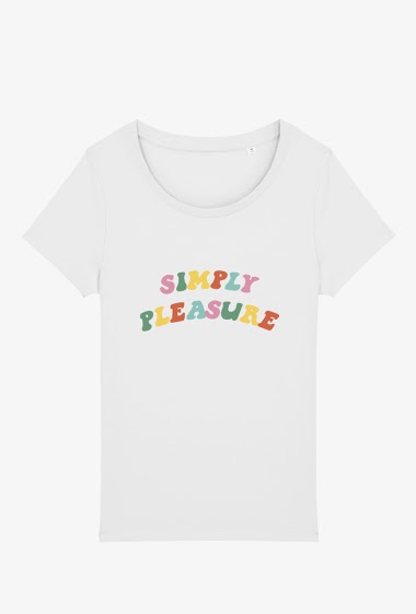 Mayorista Kapsul - T-shirt Adulte - Simply pleasure