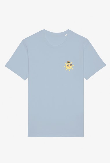 Mayorista Kapsul - T-shirt Adulte - Soleil casquette