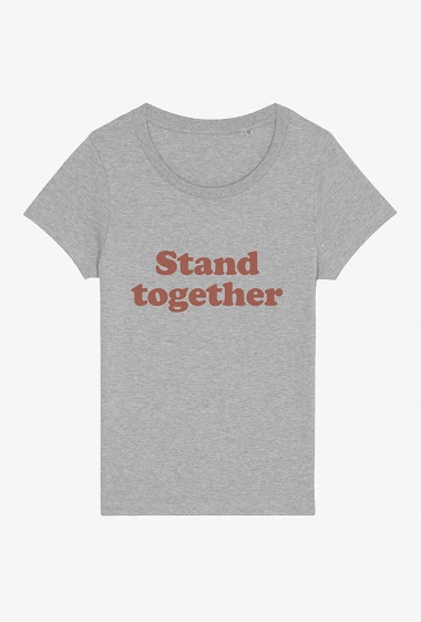 Großhändler Kapsul - T-shirt adulte - Stand together