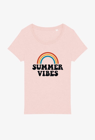 Grossiste Kapsul - T-shirt adulte - Summer vibes.