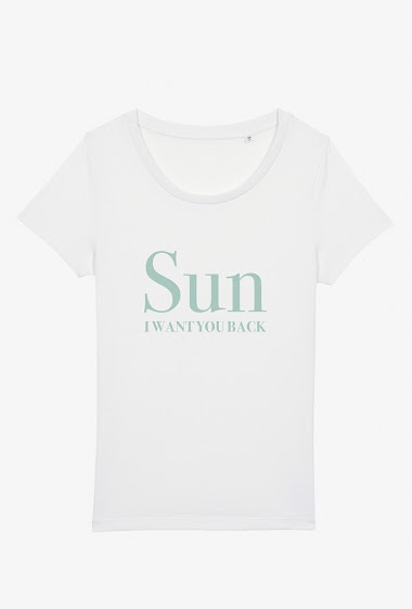 Grossiste Kapsul - T-shirt Adulte - Sun I want you back