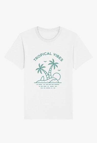 Wholesaler Kapsul - T-shirt Adulte - Tropical vibes