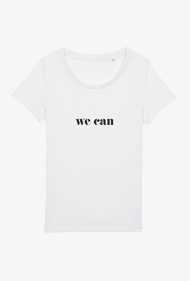 Mayorista Kapsul - T-shirt adulte - We can