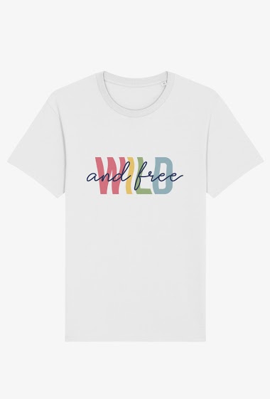Wholesaler Kapsul - T-shirt Adulte - Wild and free