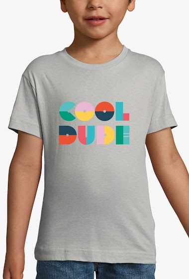Mayorista Kapsul - T-shirt enfant  - Cool Dude