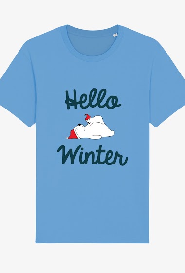 Grossiste Kapsul - T-shirt Enfant - Hello winter bear