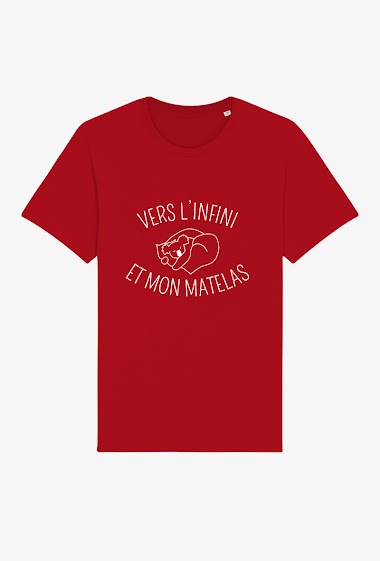 Grossiste Kapsul - T-shirt enfant - Vers l'infini et mon matelas