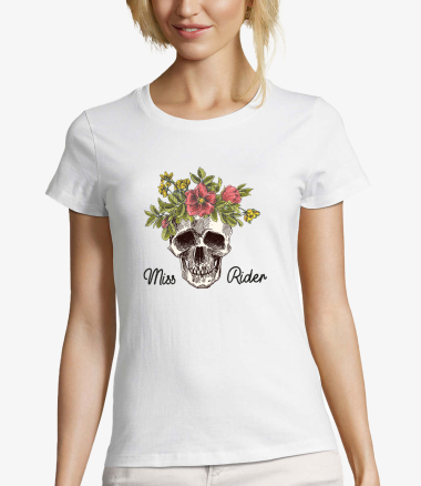 Grossiste Kapsul - T-shirt femme - Miss rider