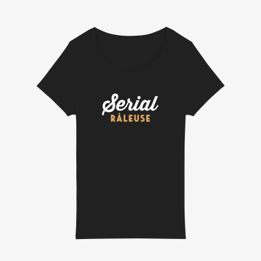 Grossiste Kapsul - T-shirt femme - Serial râleuse