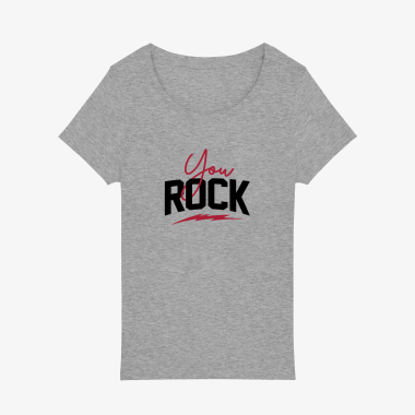 Wholesaler Kapsul - T-shirt femme - You rock