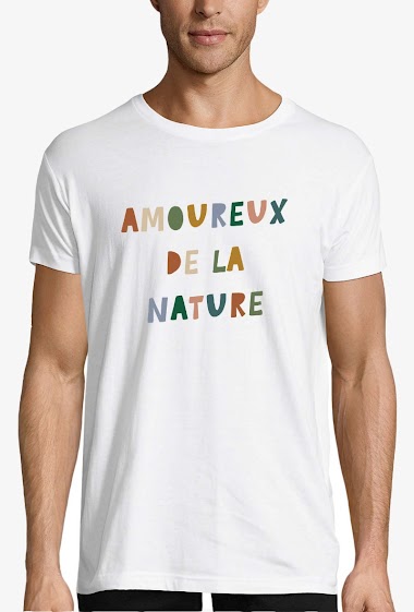Grossiste Kapsul - T-shirt Homme  - Amoureux de la nature