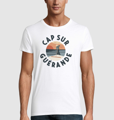 Grossiste Kapsul - T-shirt Homme - Cap sur la guérande