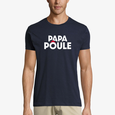 Grossiste Kapsul - T-shirt Homme Papa poule
