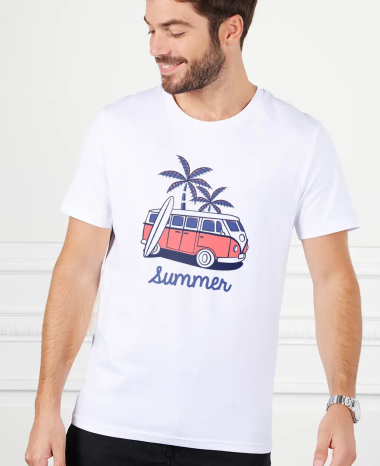 Großhändler Kapsul - Herren-T-Shirt – Sommer