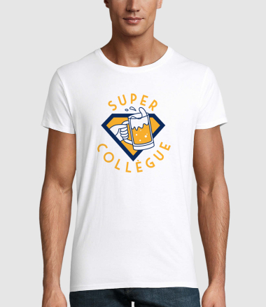 Grossiste Kapsul - T-shirt Homme - Super collegue