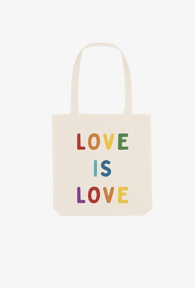 Mayorista Kapsul - Tote bag - Love is love