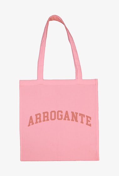 Grossiste Kapsul - Tote Bag Rose Mode  -  Arrogante