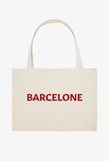 Mayorista Kapsul - Tote bag XXL - Barcelone
