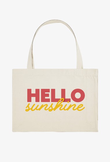 Wholesaler Kapsul - Tote bag XXL - Hello sunshine