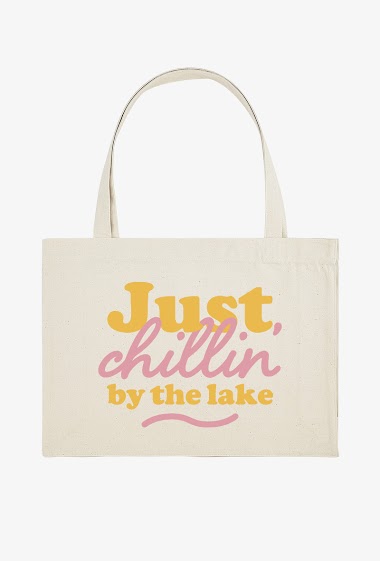 Mayorista Kapsul - Tote bag XXL - Just chillin' by the lake
