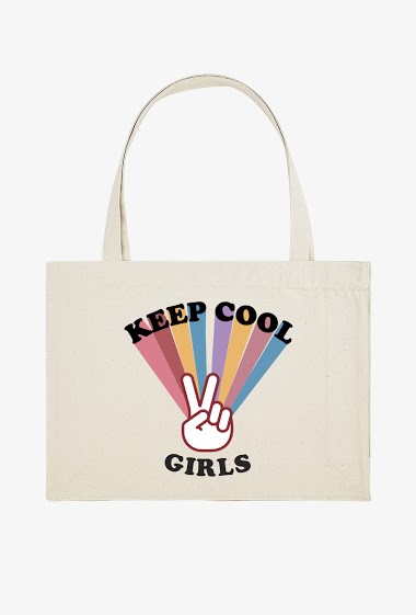 Wholesaler Kapsul - Tote bag XXL - Keep cool girls