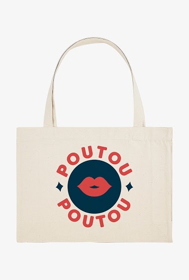 Wholesaler Kapsul - Tote bag XXL - Poutou poutou