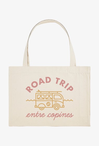 Wholesaler Kapsul - Tote bag XXL - Road trip entre copines
