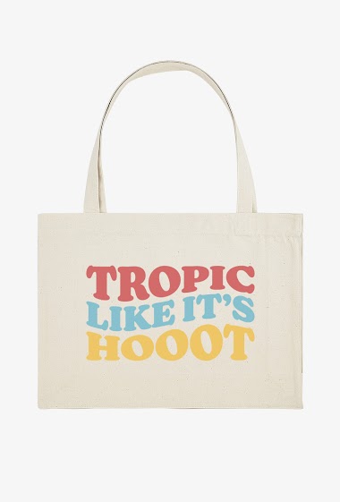 Wholesaler Kapsul - Tote bag XXL - Tropic like it's hoooot