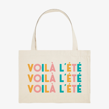 Grossiste Kapsul - Tote bag XXL - Voilà l'été