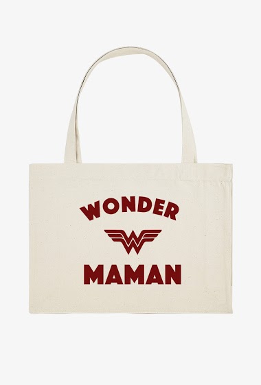 Wholesaler Kapsul - Tote bag XXL - Wonder maman