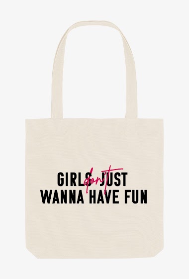Grossiste Kapsul - Totebag  - Grils don't just wanna have fun